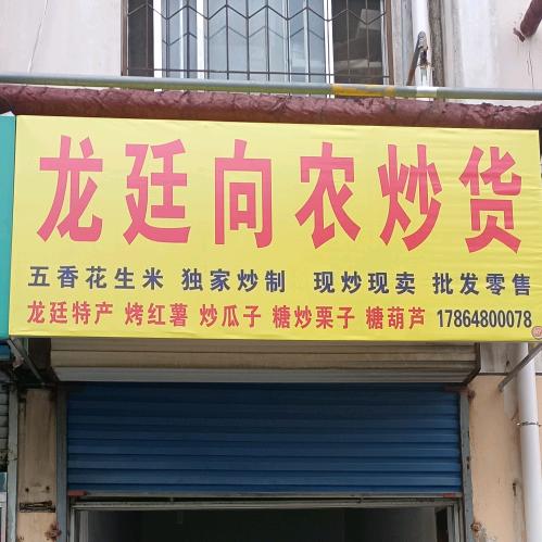 龙庭向农炒货   水果店