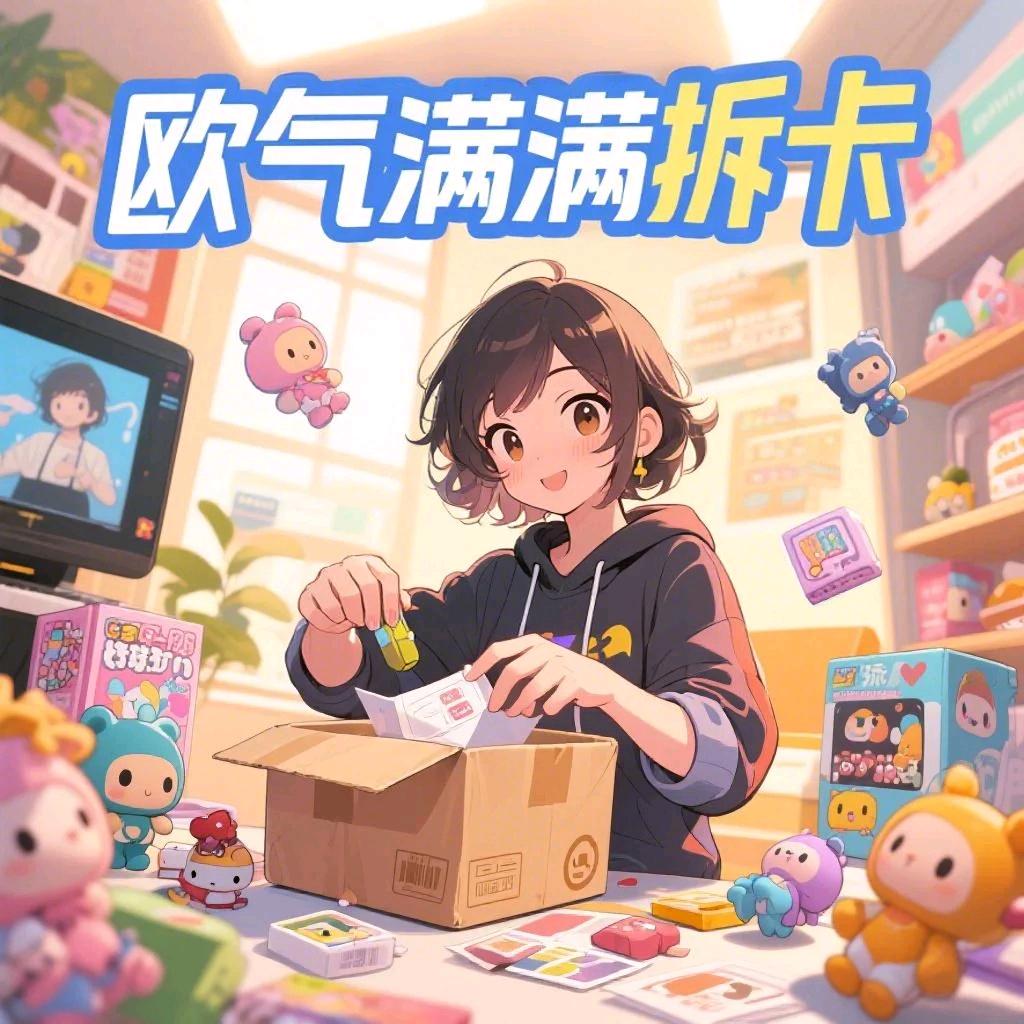 欧气满满拆卡