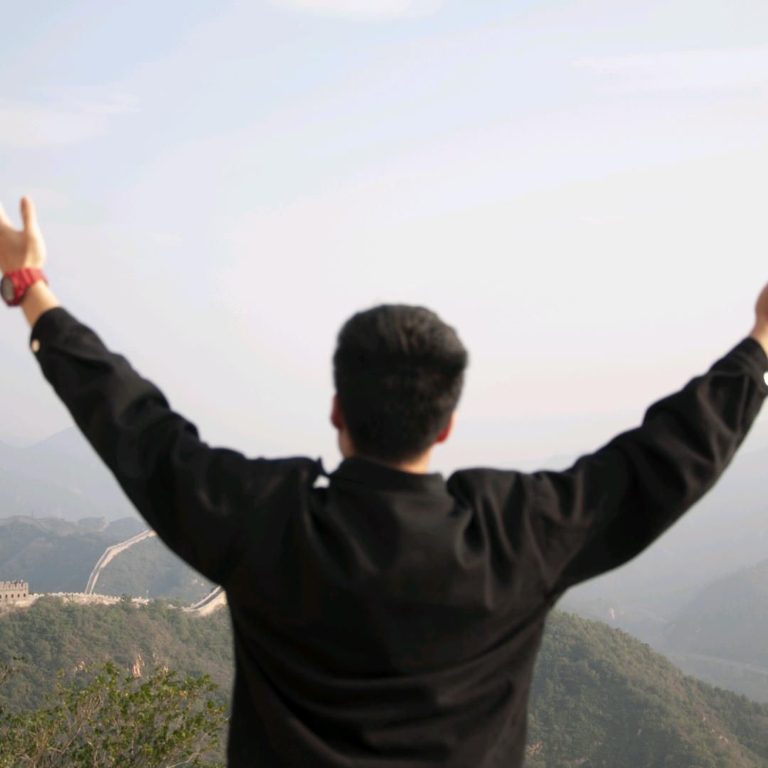 帅气牛角包