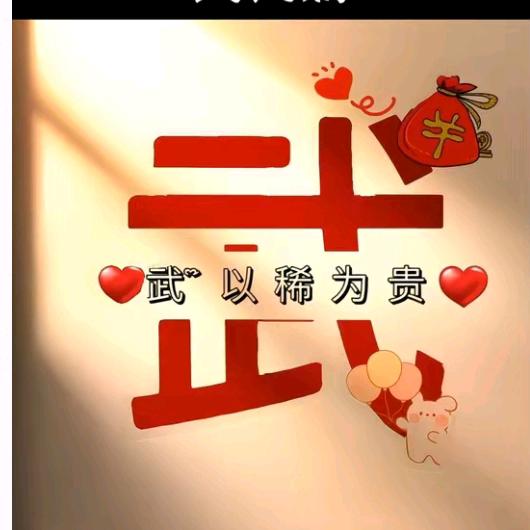 ꧁💕武以稀为贵💕꧂
