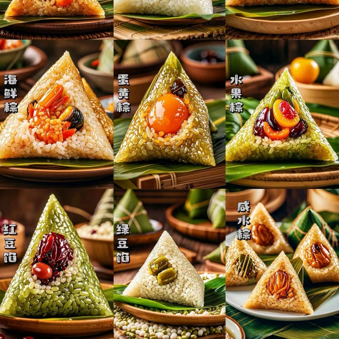 三珍斋厂家总店新鲜粽子