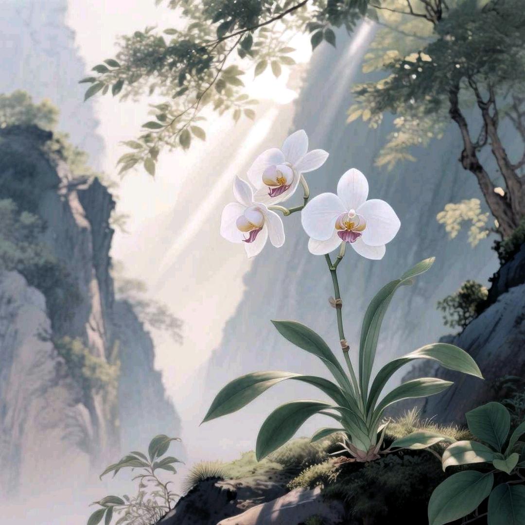 空谷幽兰。