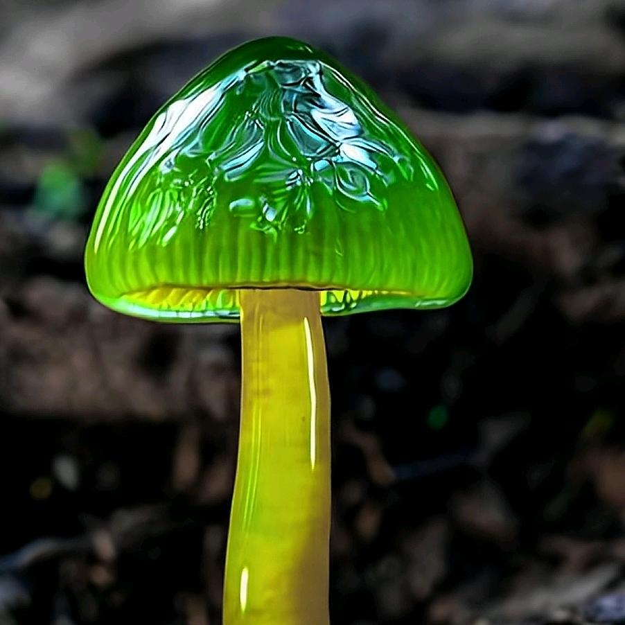 一个绿色的蘑菇（限流中）