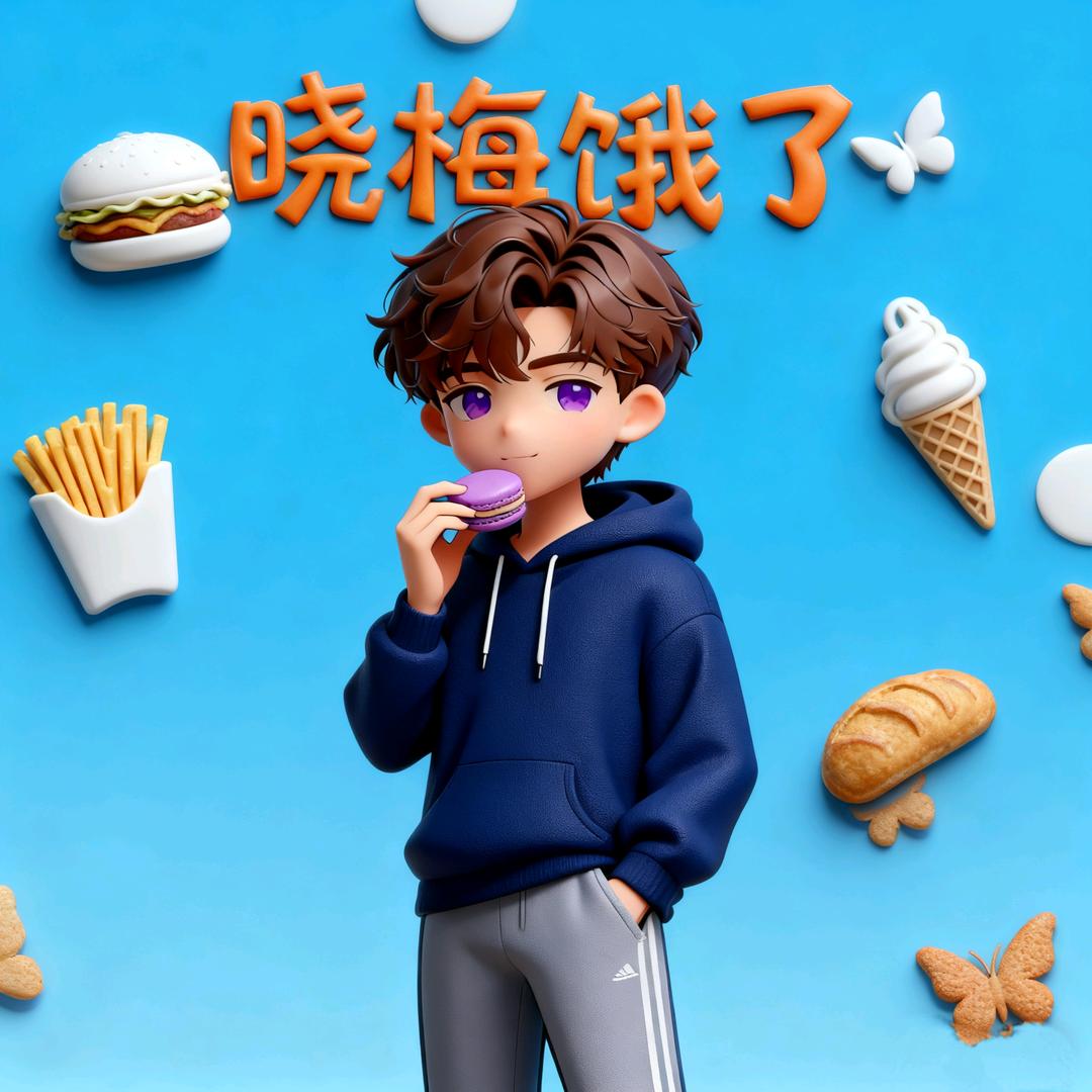 晓梅饿了