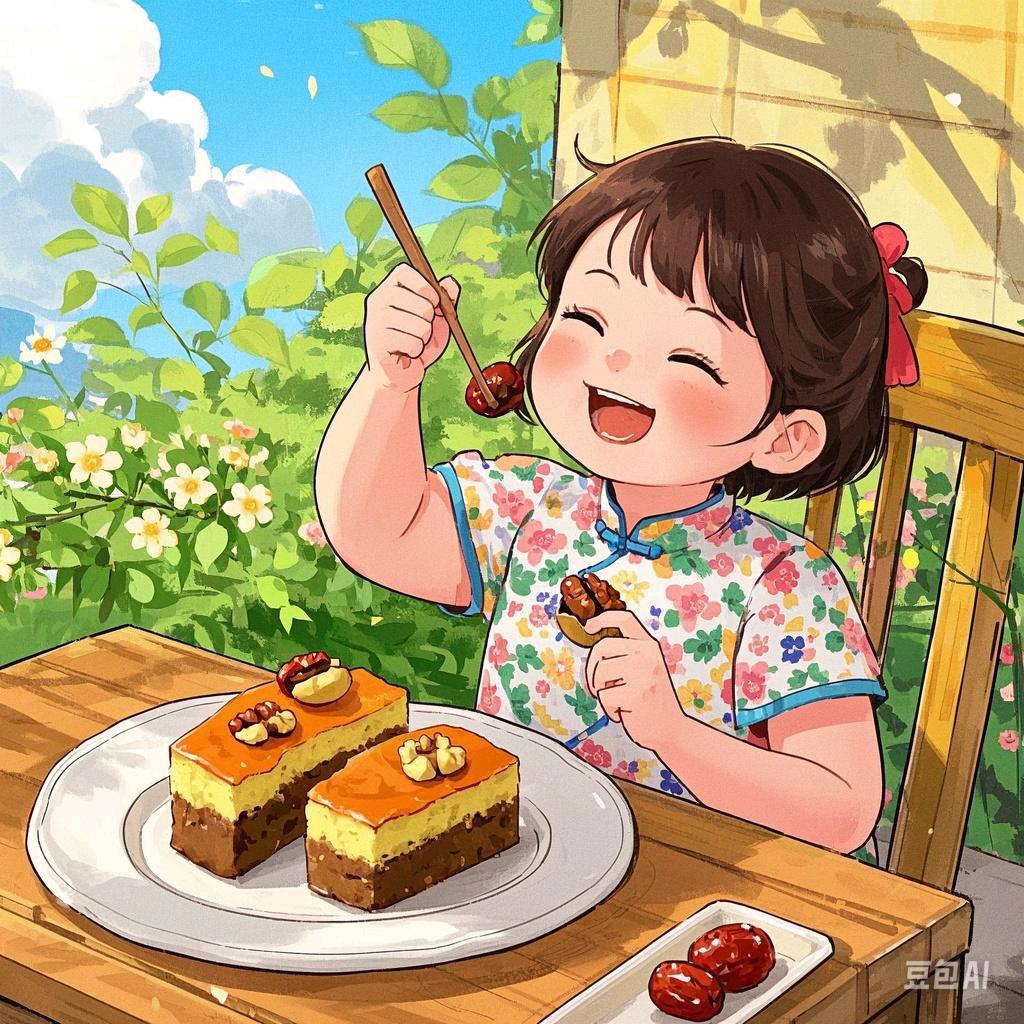 核桃枣糕