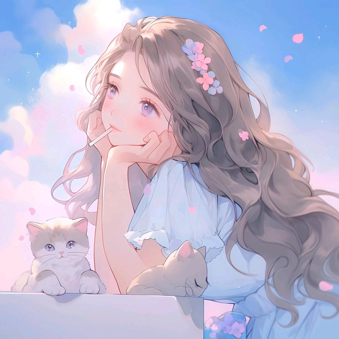 一只眠羊.