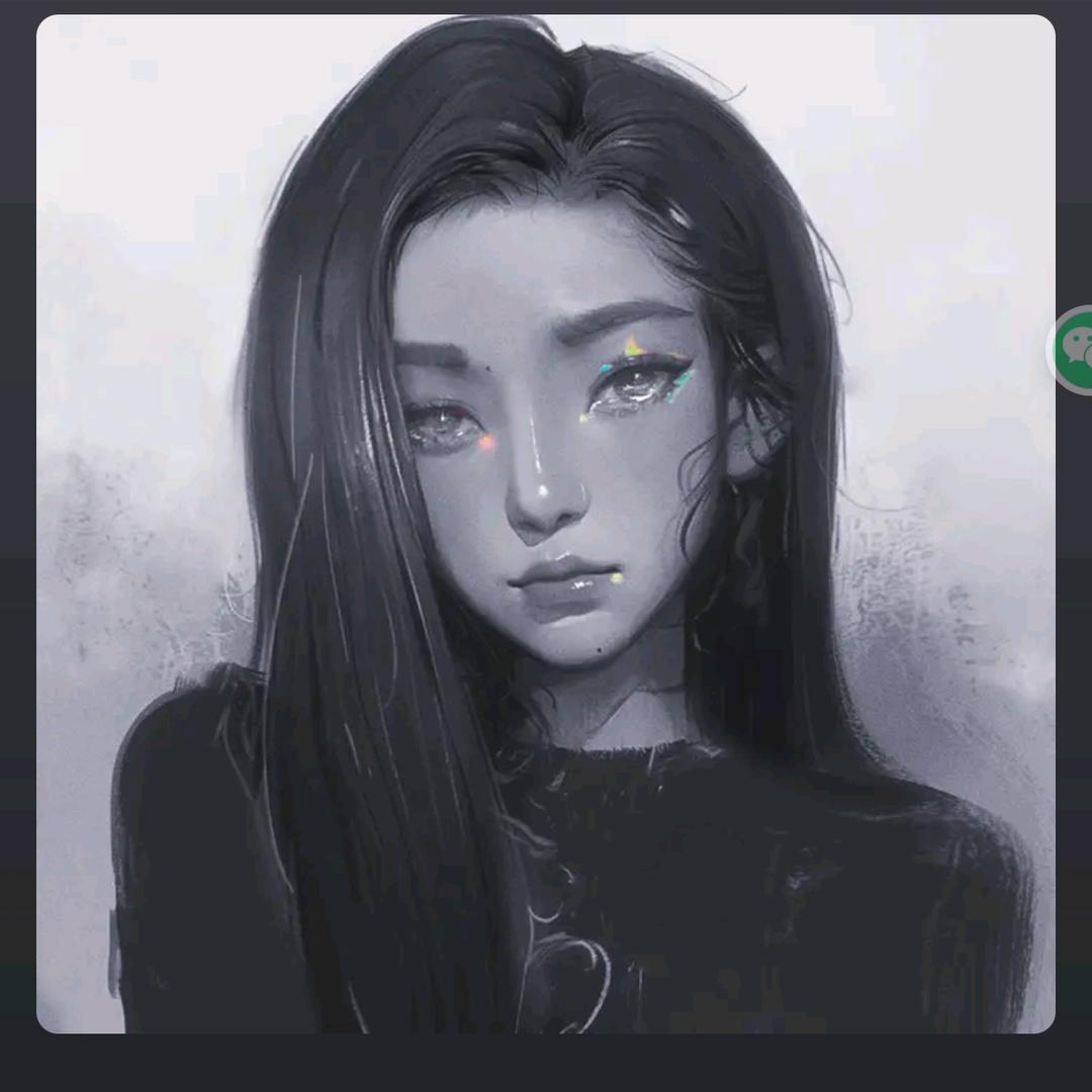 一个圈圈妹呀！