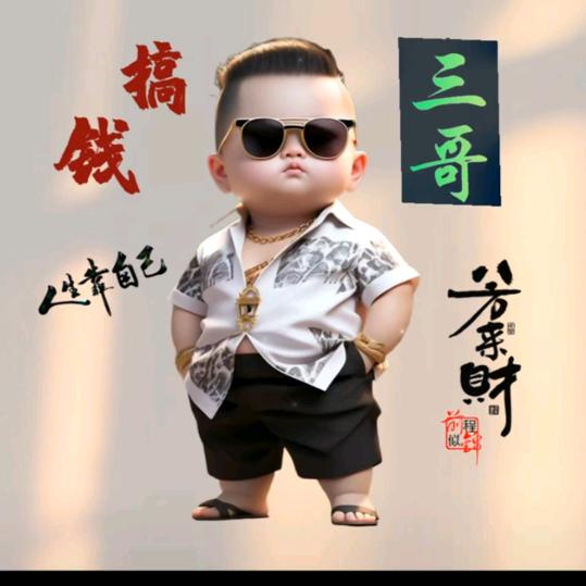 三块
