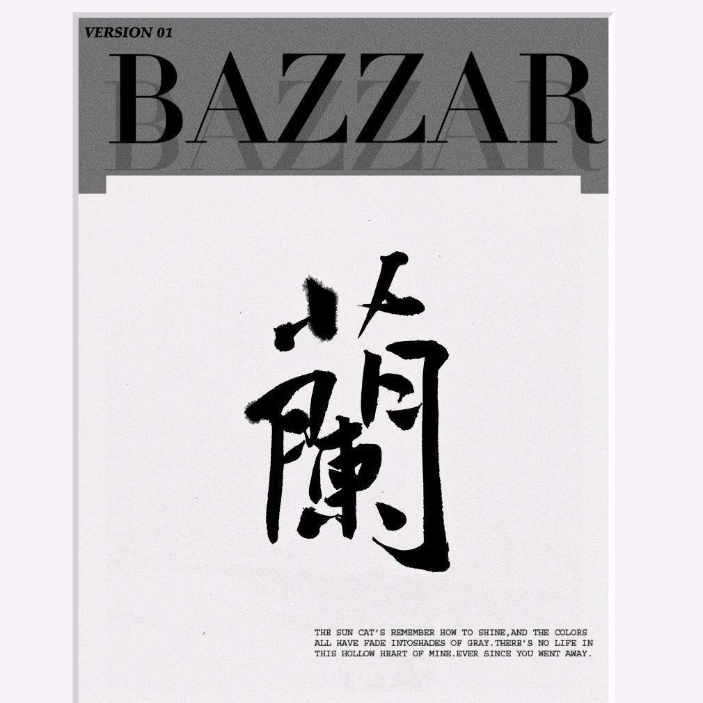 甘小兰书法