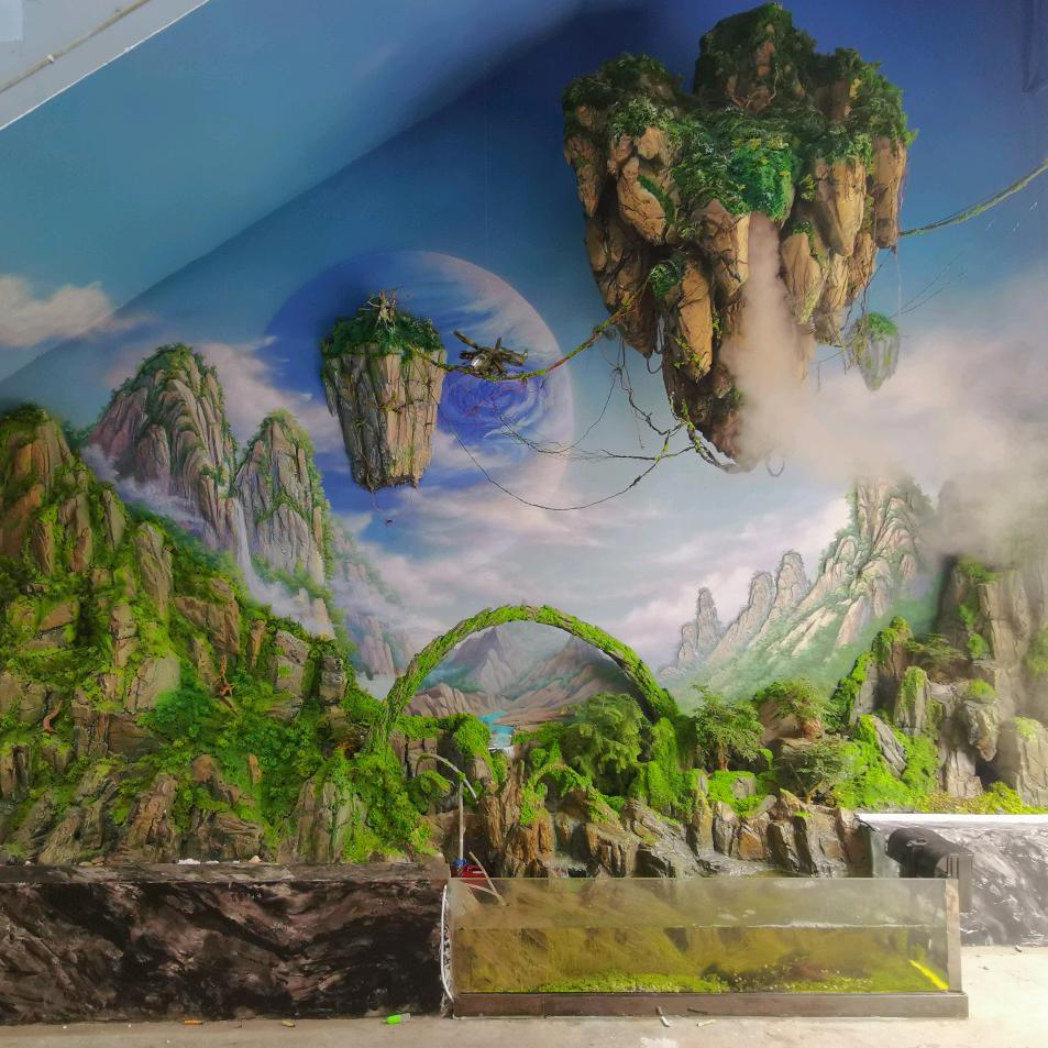 上品佳作壁画浮雕