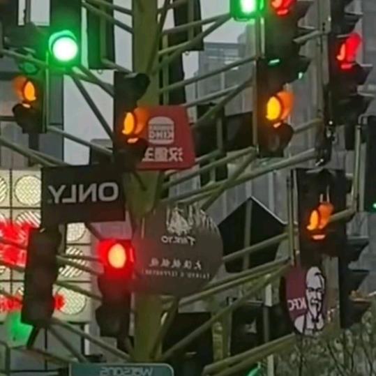 这个红绿灯怎么走