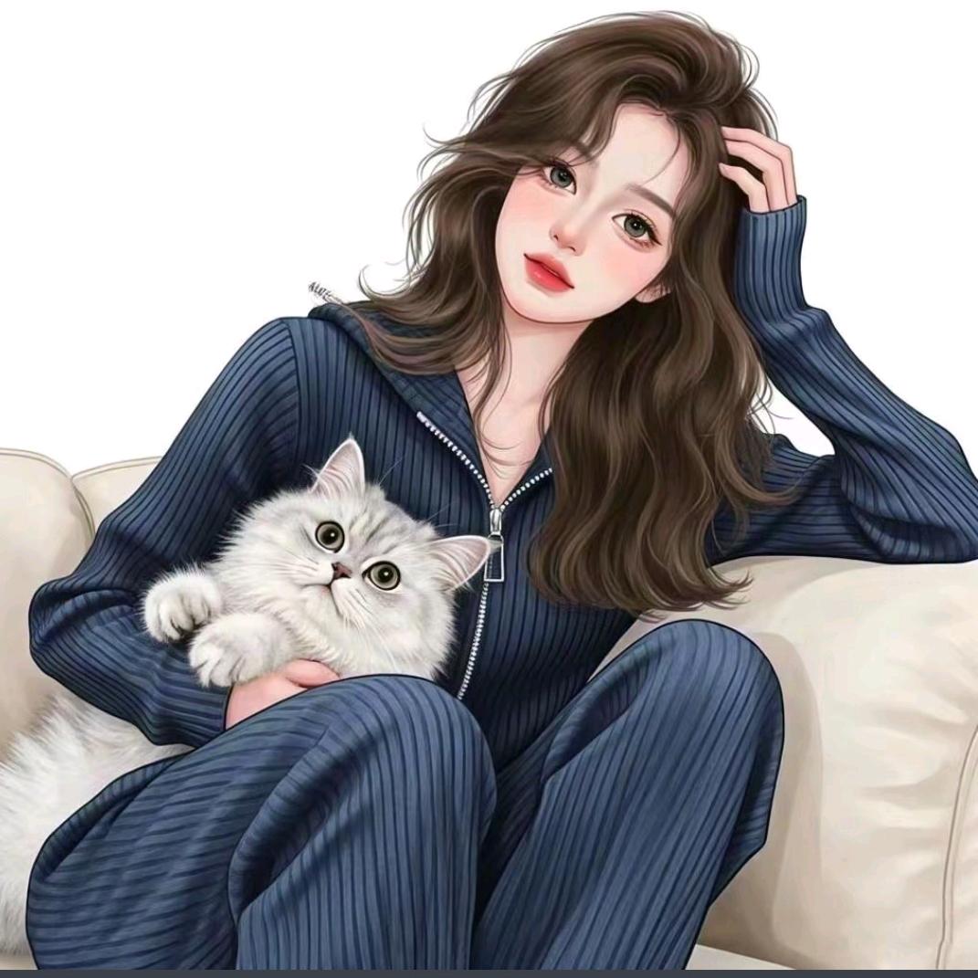 抱在怀里的猫