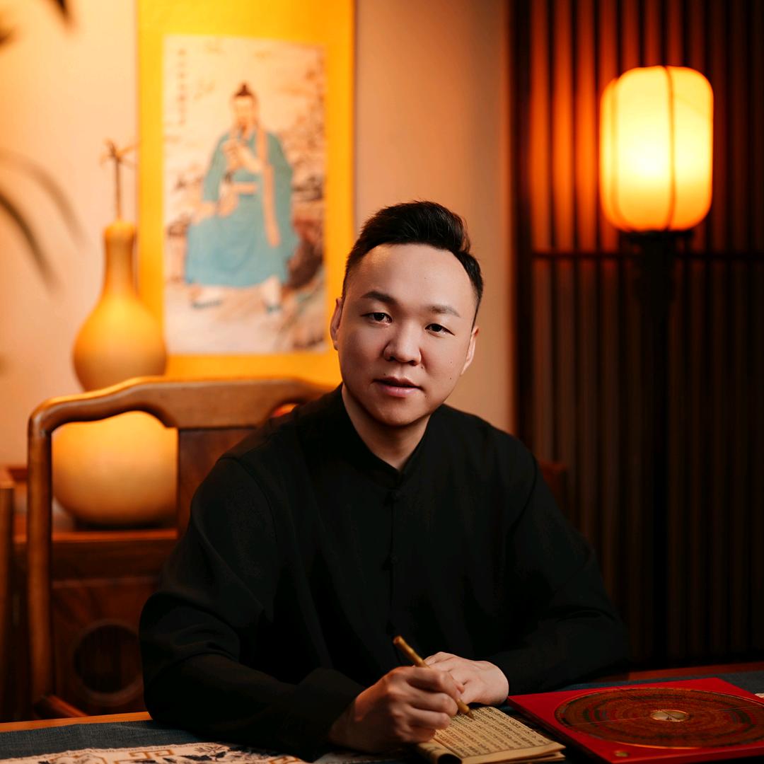 三僚黑扇子【扇誩善语】