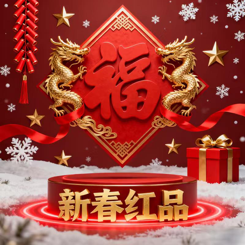新春红品