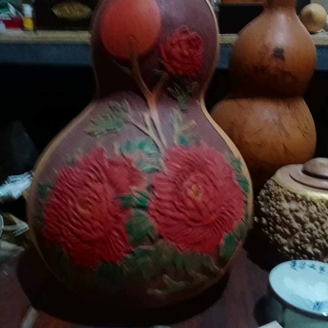 葫芦郁雕刻宝葫芦