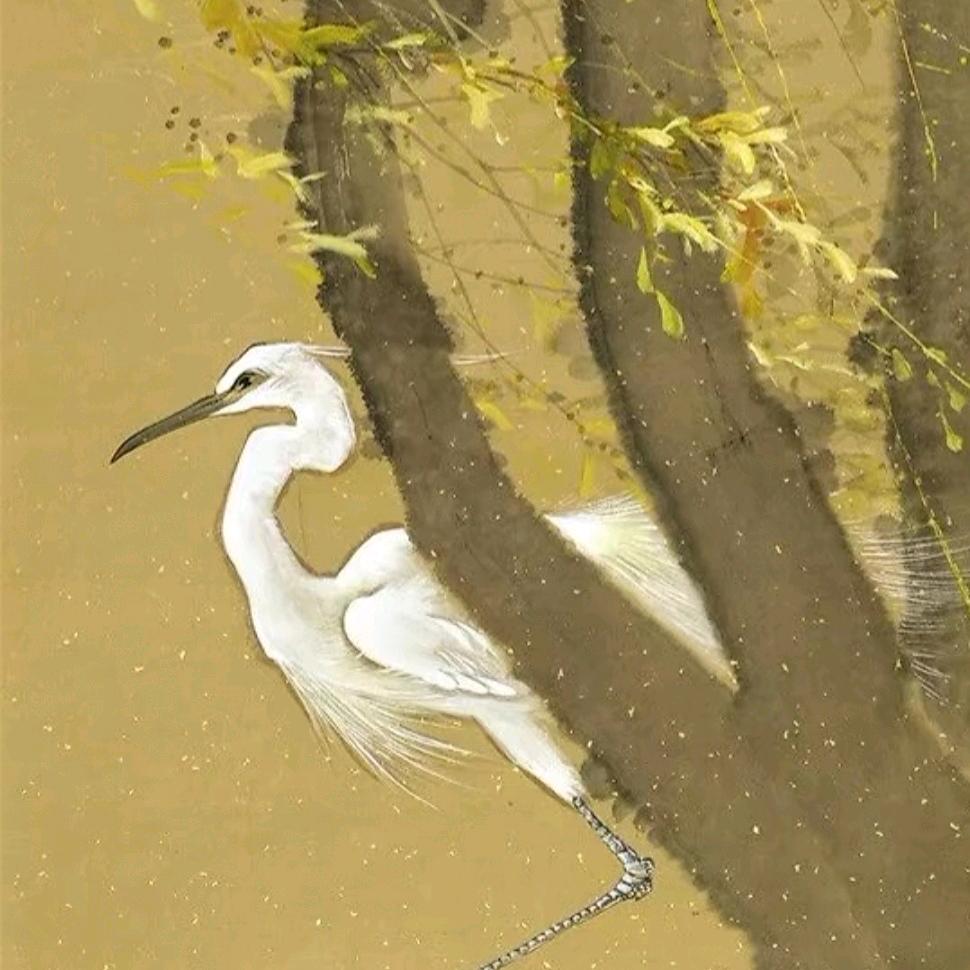 Yi栩然学国画