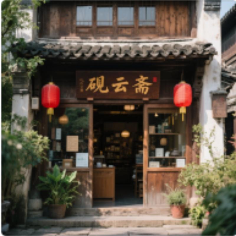 砚云斋实心竹