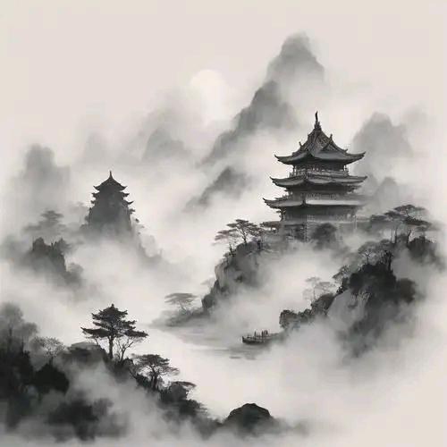 竹影清风