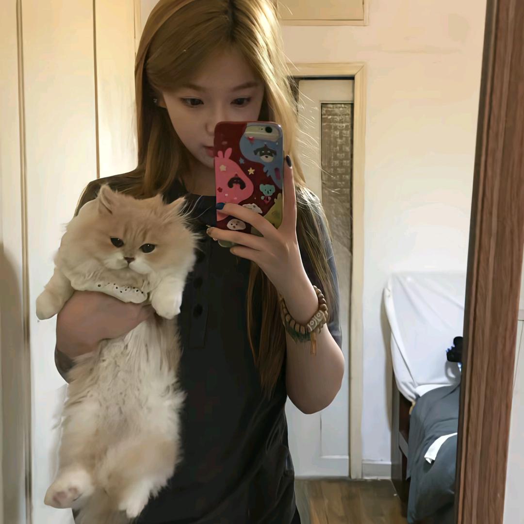 爱熬夜的洋妹子