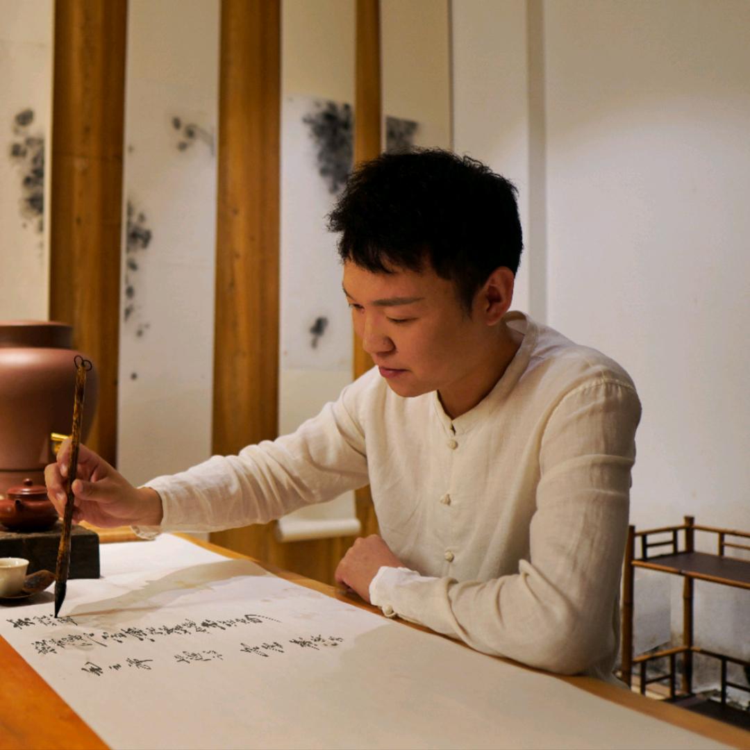 三僚黑扇子（臻扇堂）
