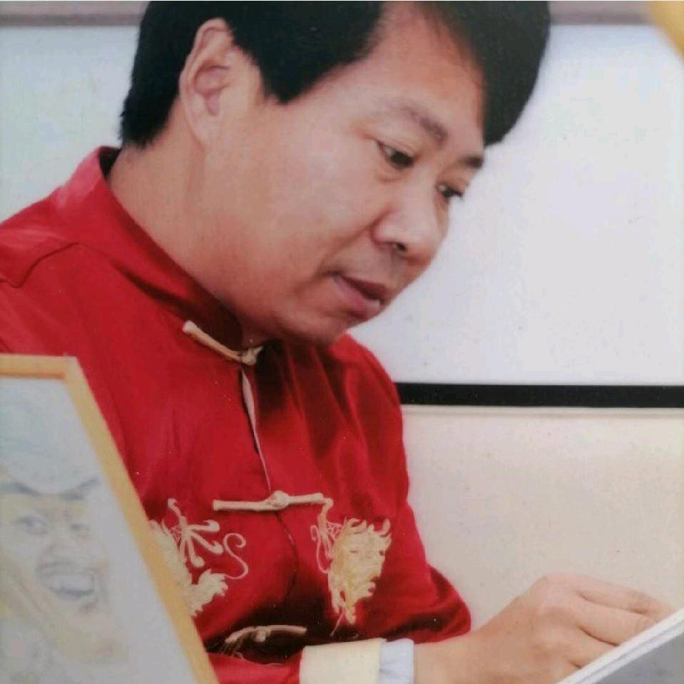 肖像画李哥