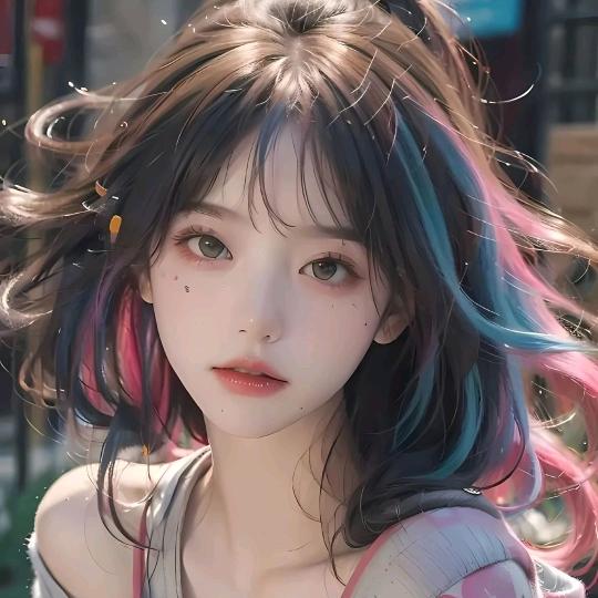 樱花树下的女孩