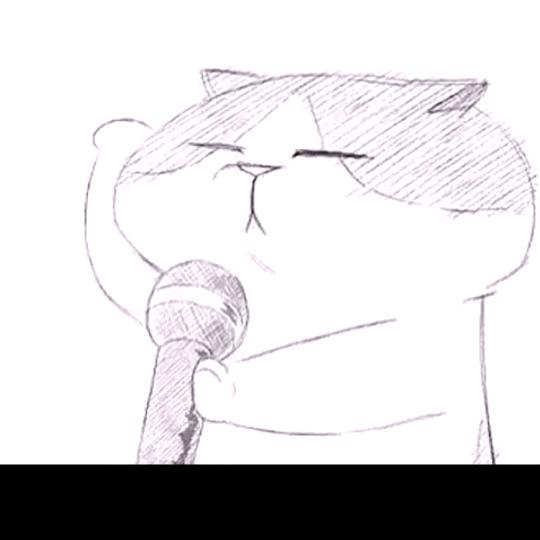 一只猫头像