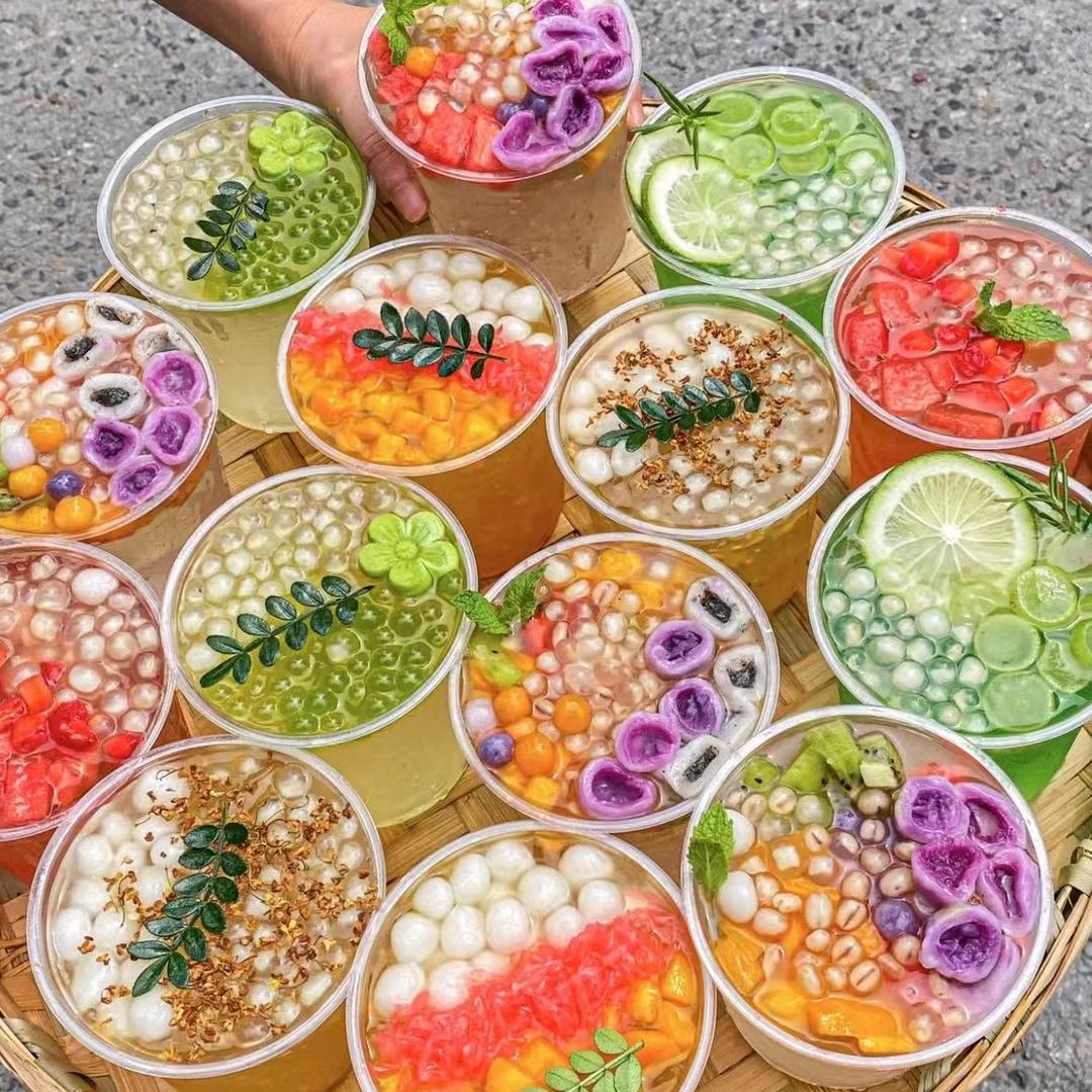 芋见麻糍糯叽叽 夏日水果冰粉