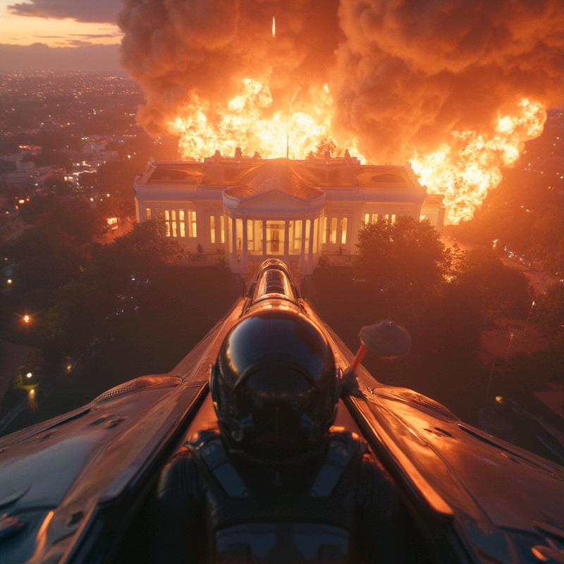 夜雨三更瀑布悬