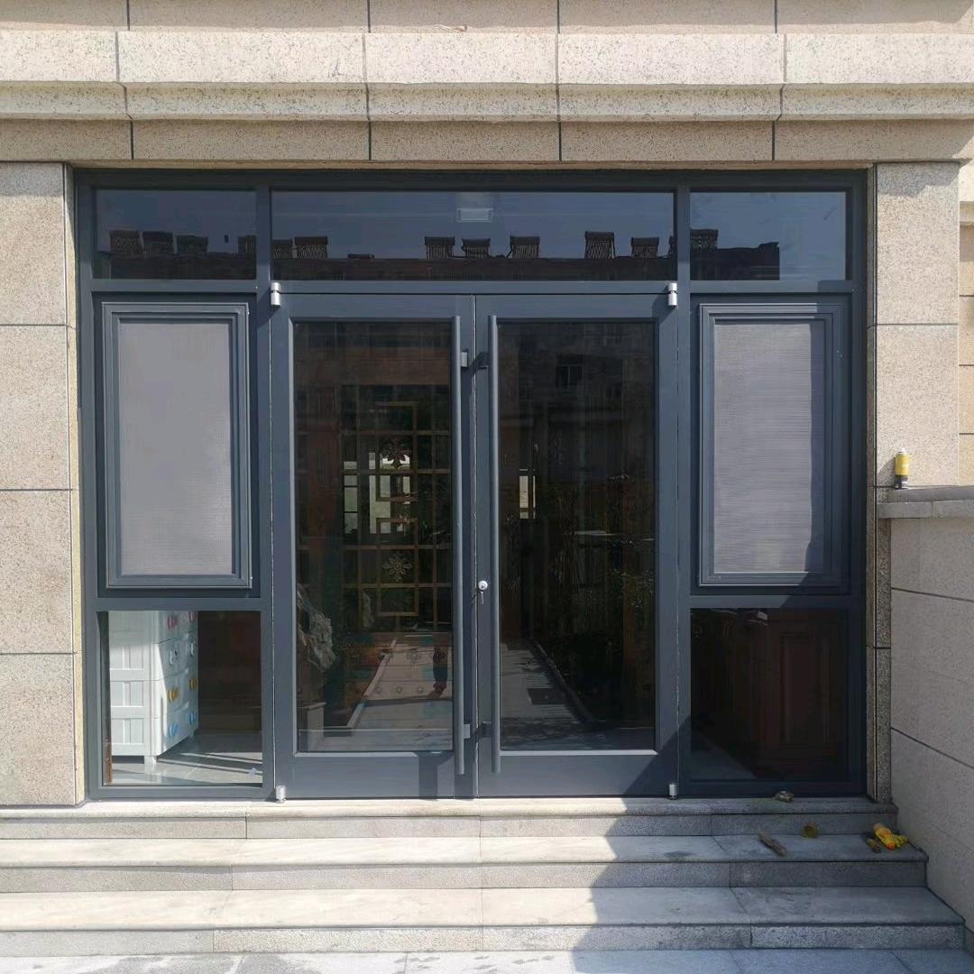 莱芜彩钢大队  肯德基门批发安装