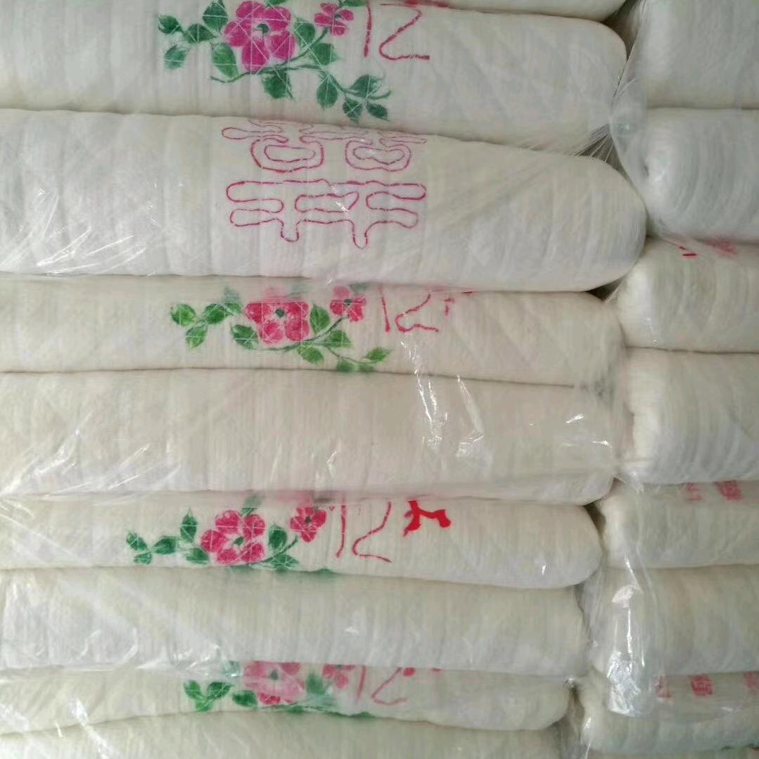 手工棉絮加工黄师傅