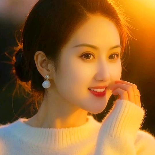 春天的霞光