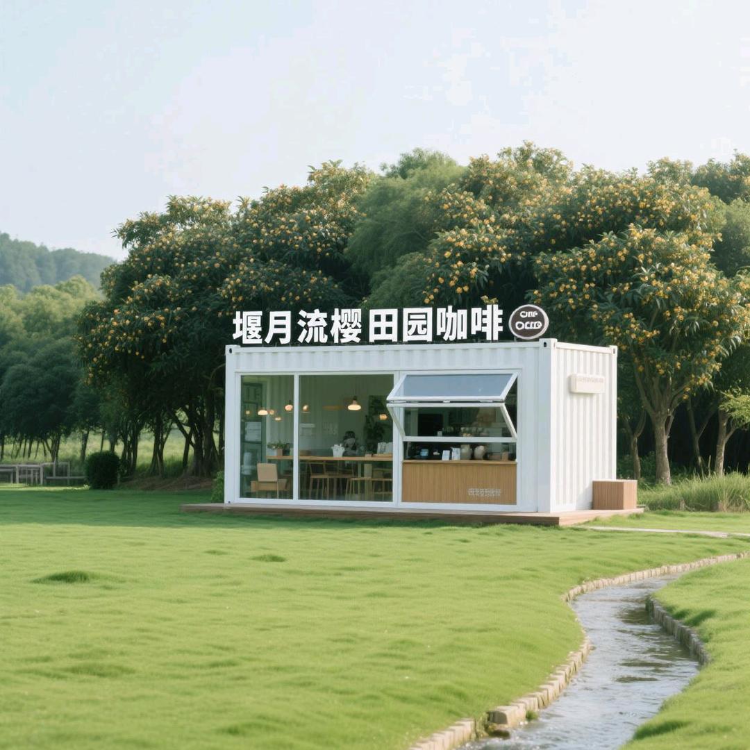 堰月流樱田园咖啡