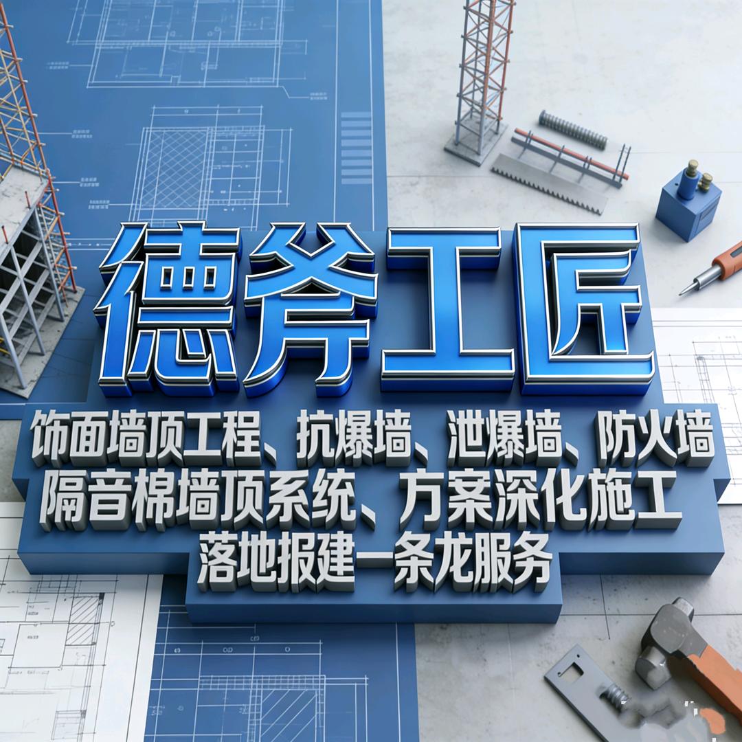 德斧防火墙 抗爆墙 泄爆墙  饰面板墙顶
