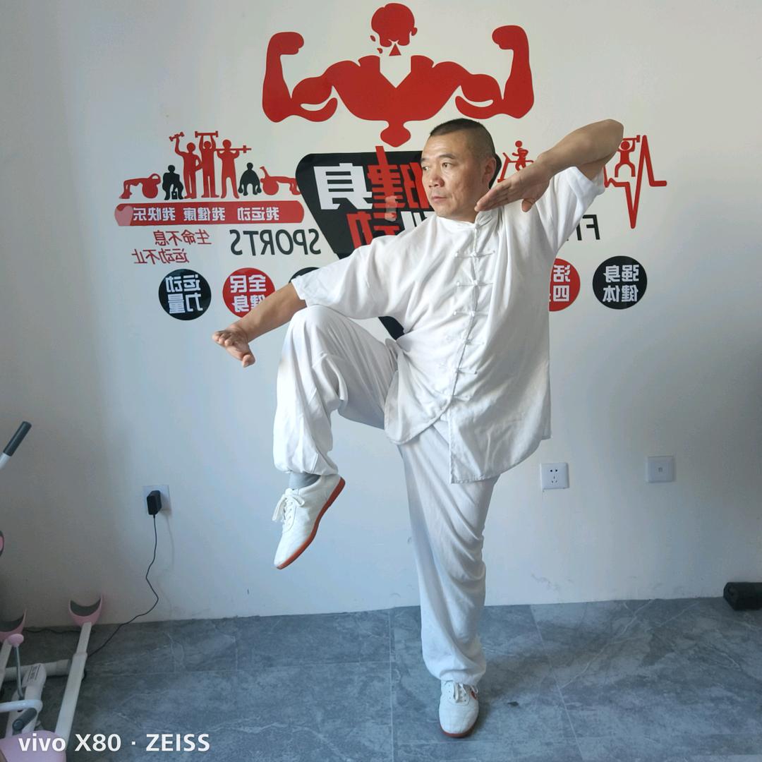 70后厨师爱健身