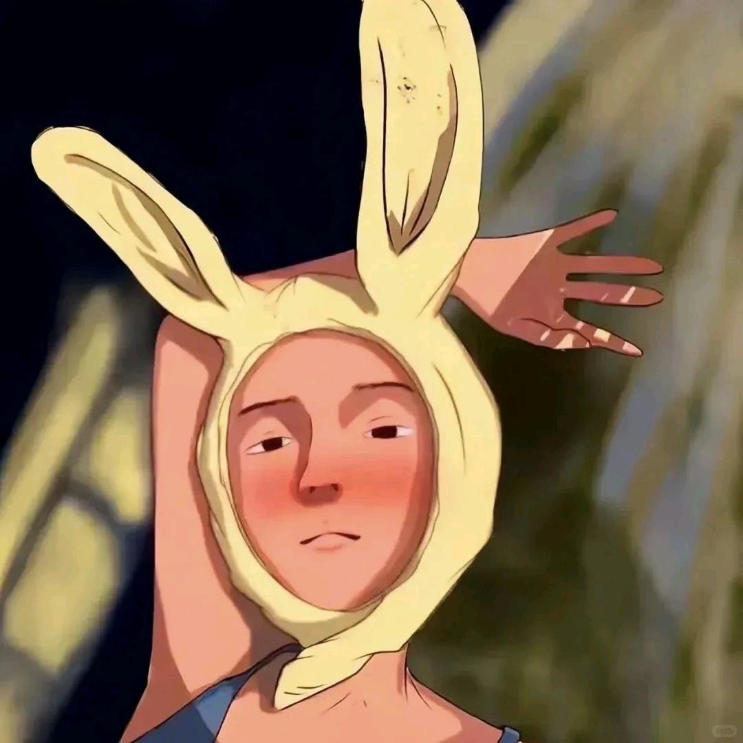 月亮上的垂耳兔