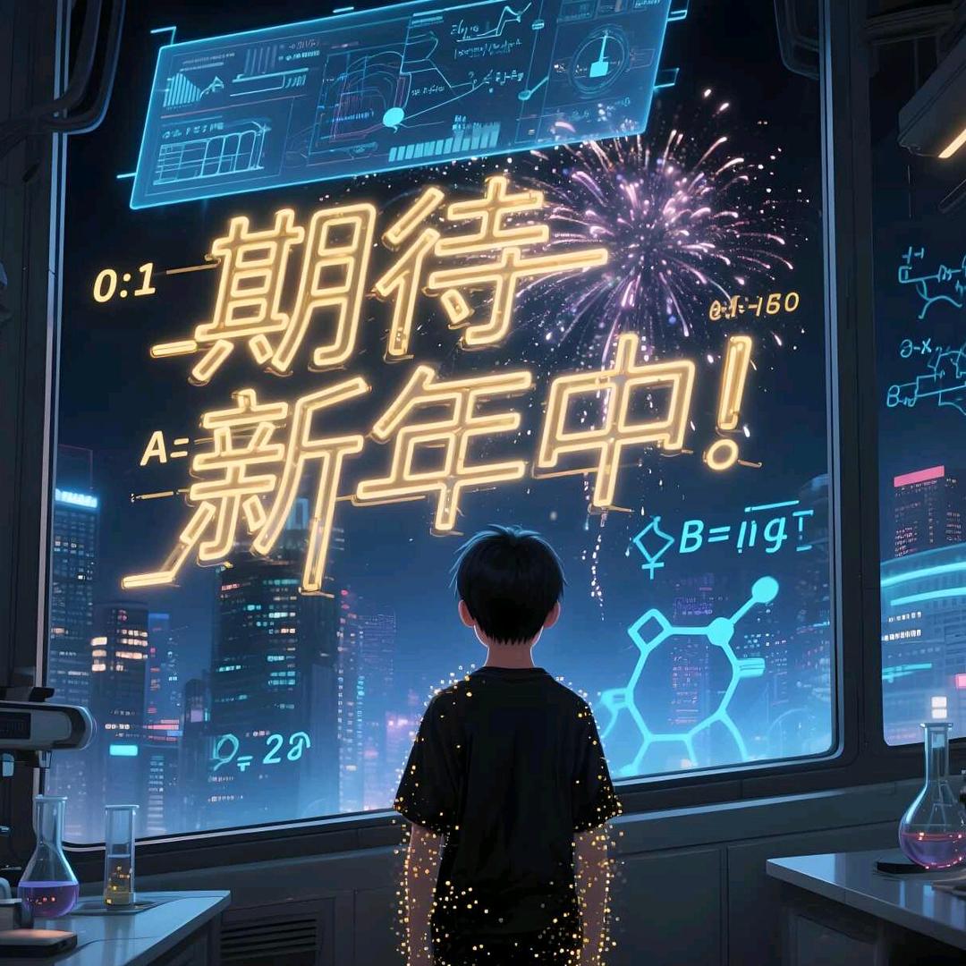 期待新年中！