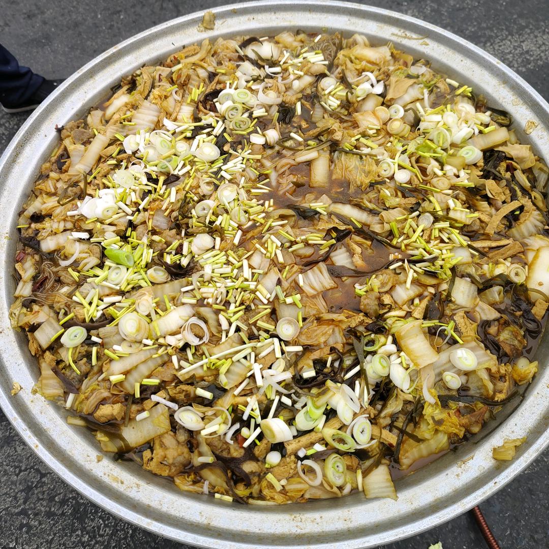 大锅菜  盒饭