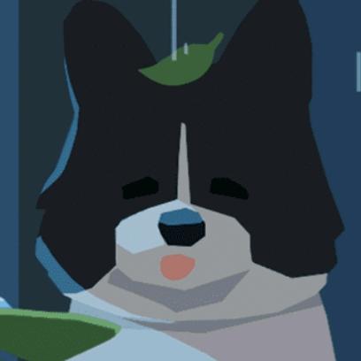 森林中