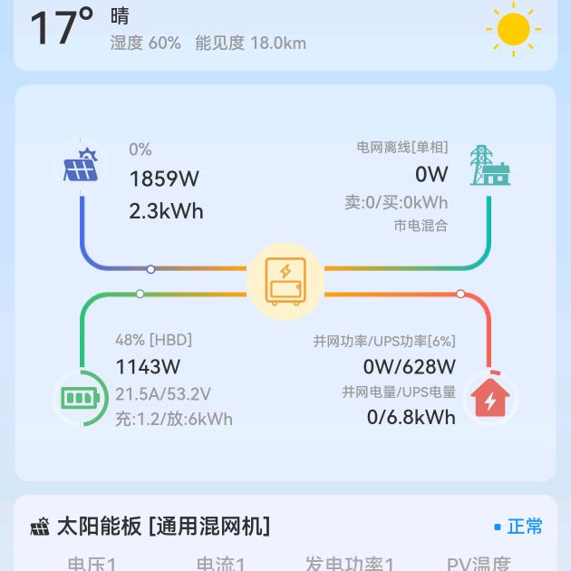 潍坊春辉混网光伏储能系统