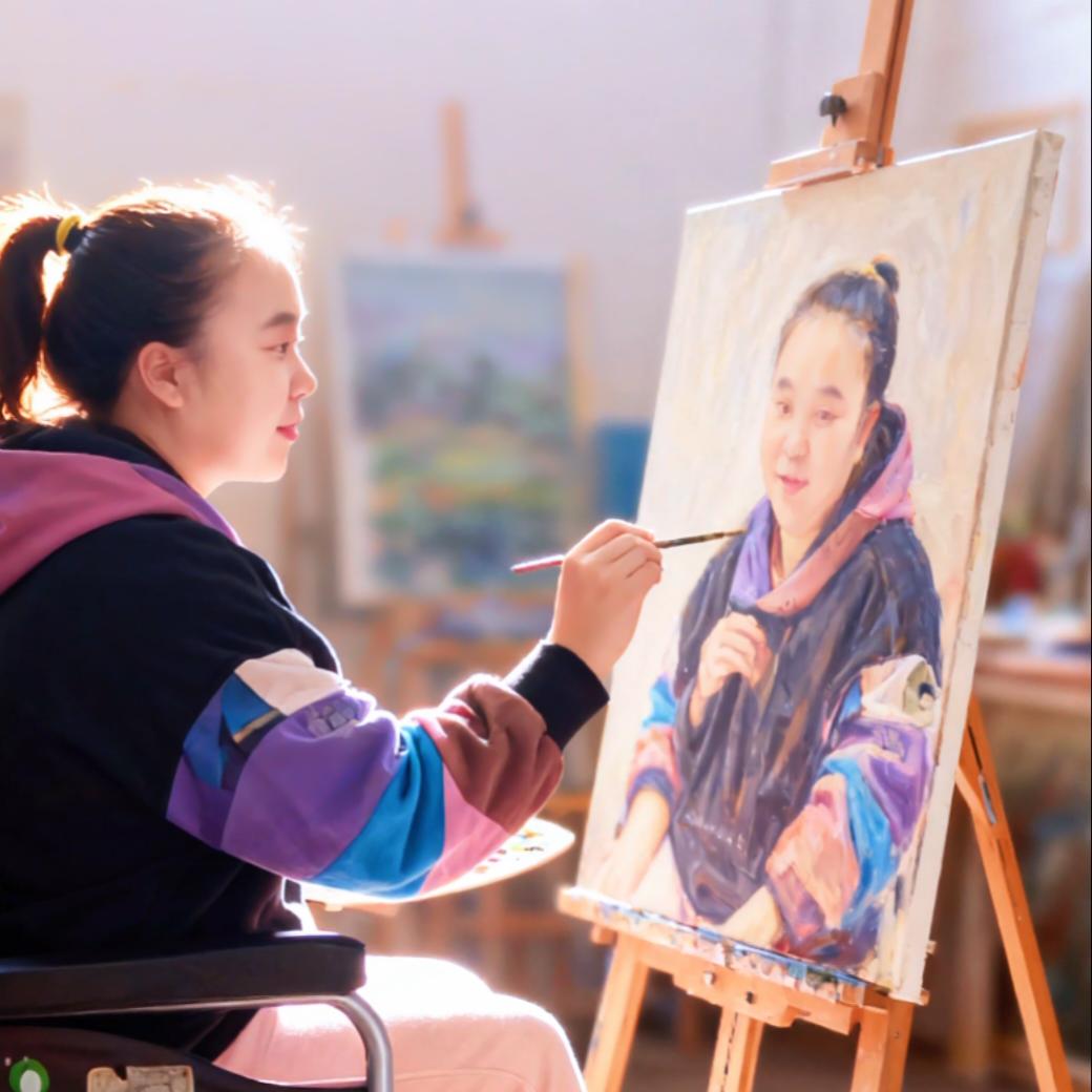 轮椅妈妈李菊梅