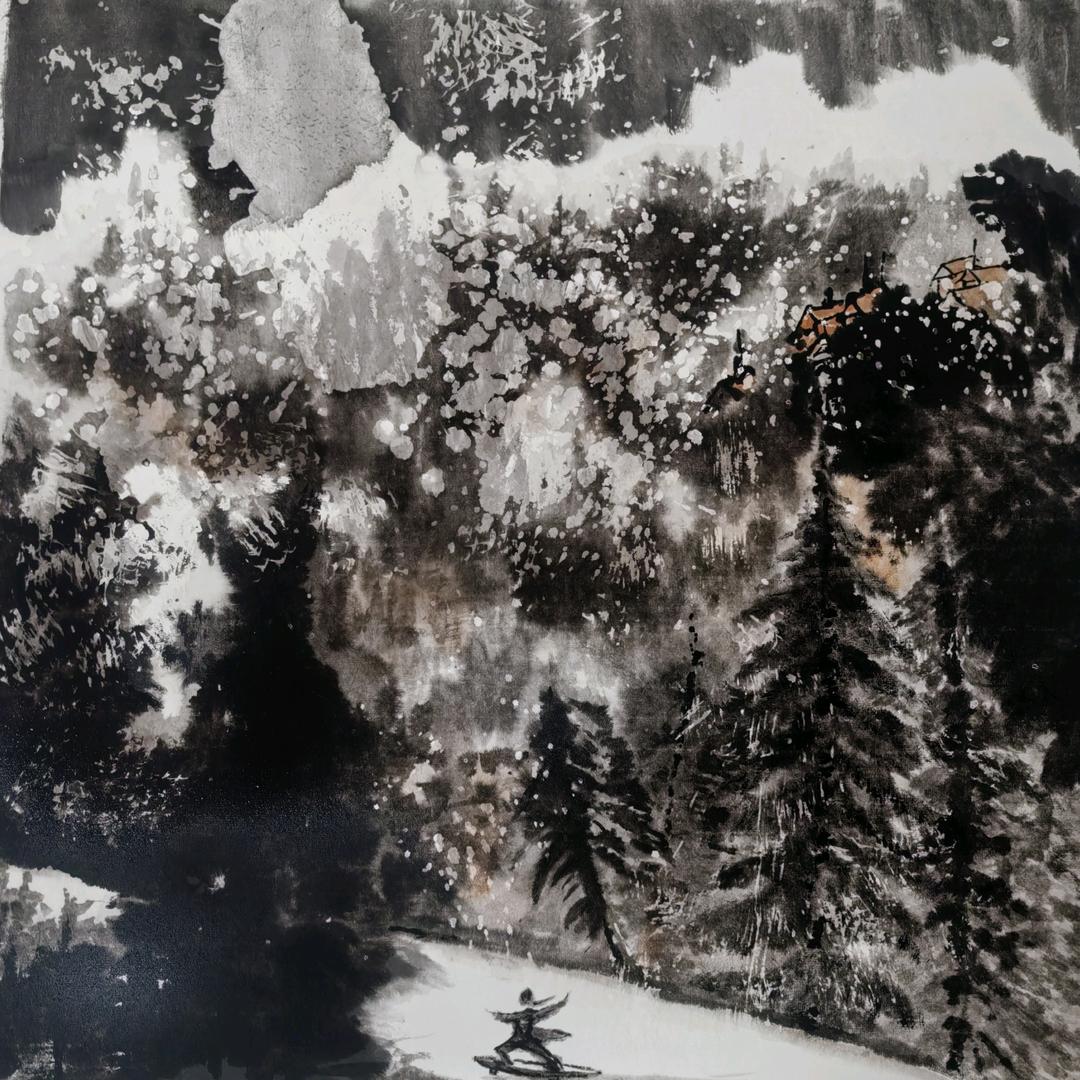 封菲墨绘山河