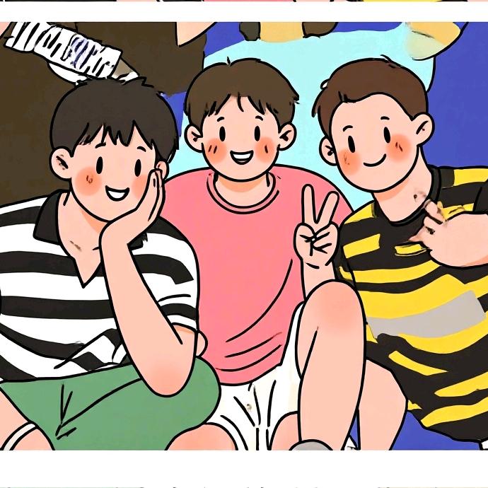 爱吃薯条和汉堡