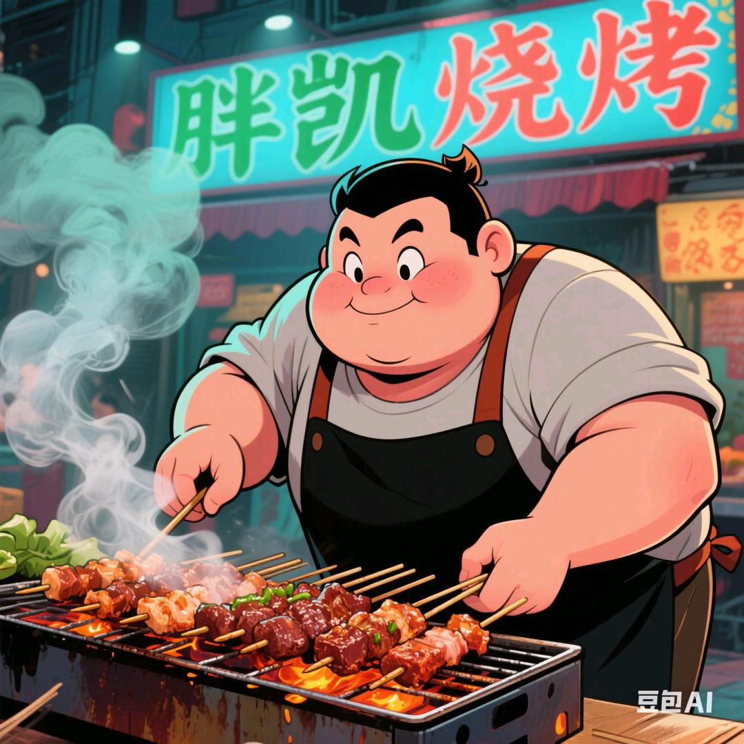 胖凯烧烤德和小镇