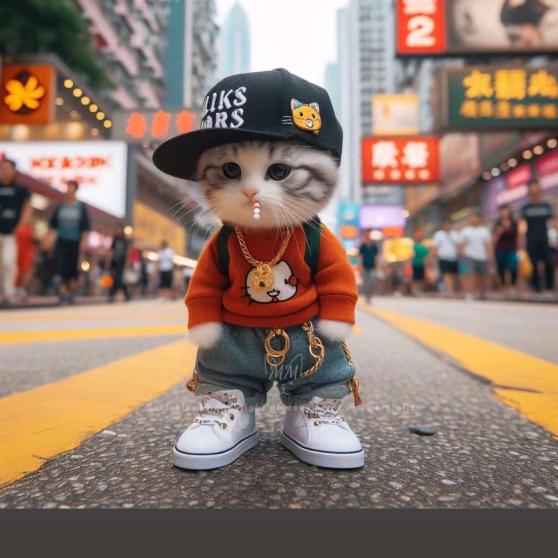 一条吹猫