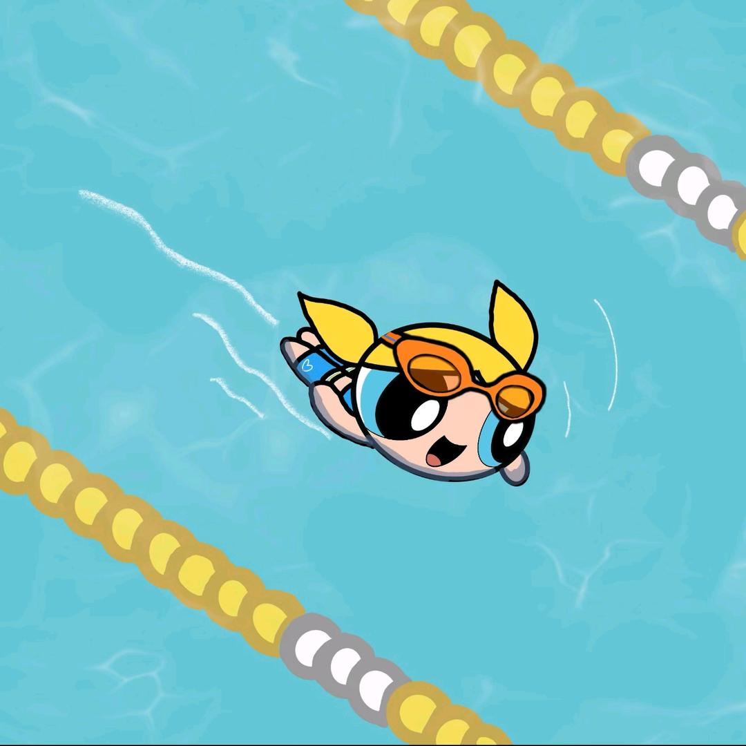 一名超专业的游泳教练