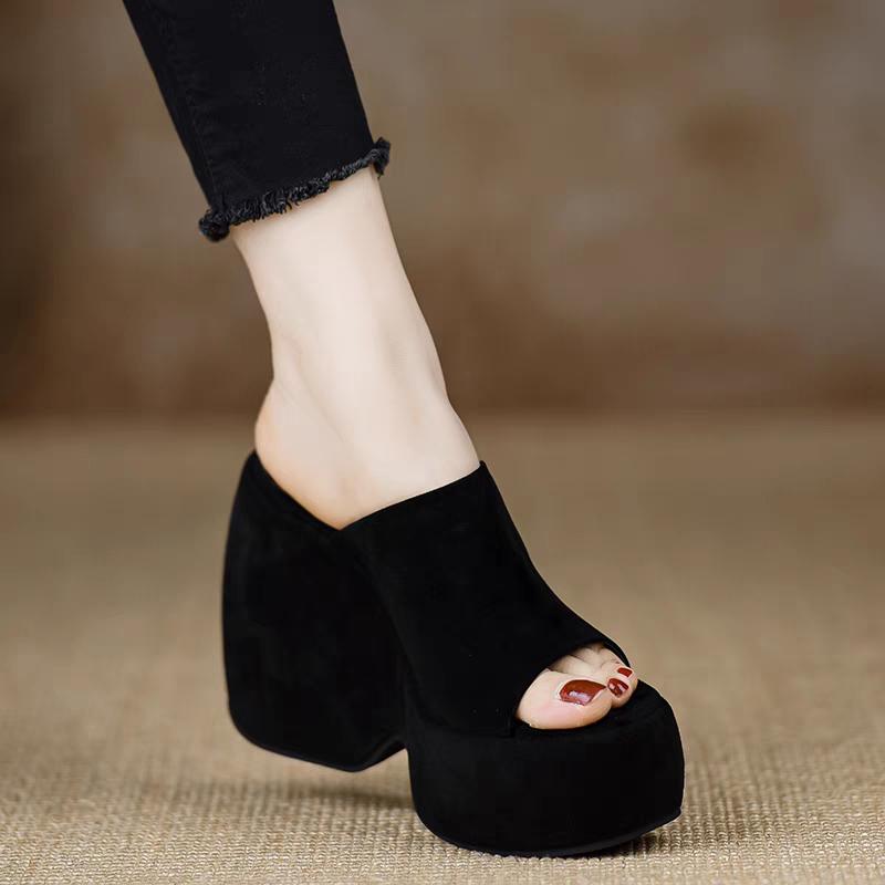 玥小姐轻奢手工女鞋
