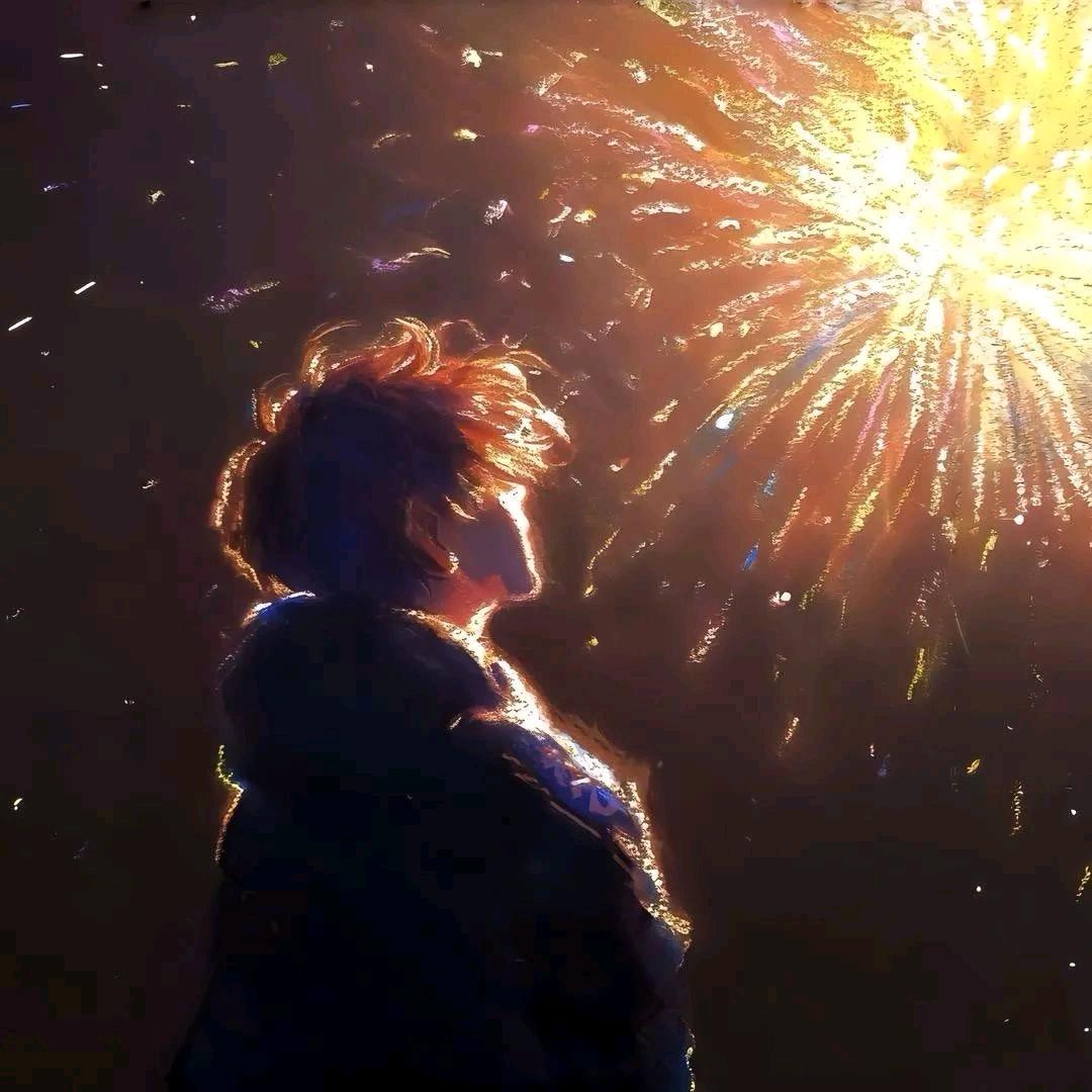 《夕阳》