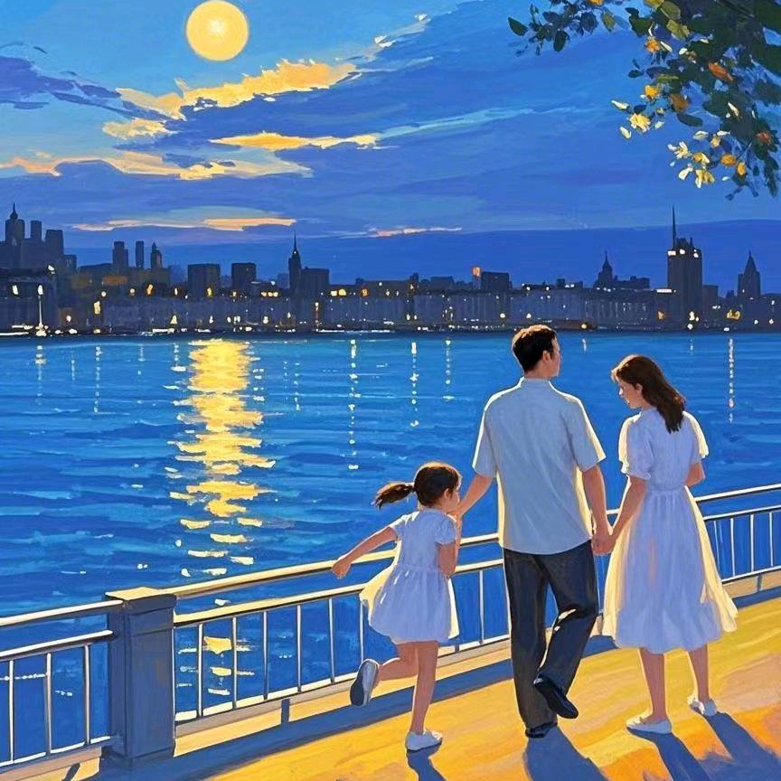 滨悦江风艺术油画