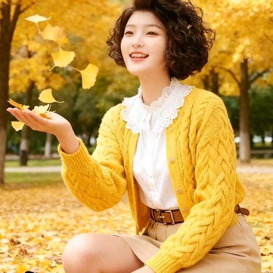 福气满满小姐姐